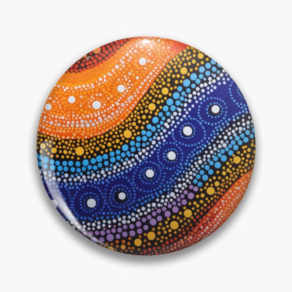 Item preview, Aboriginal Inspired Dot Art - Indigenous designed and sold by GrinGalore.