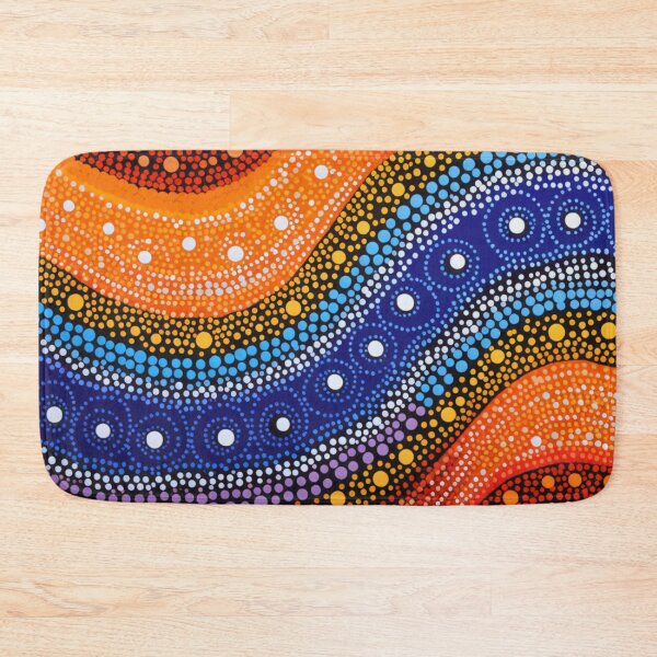 Item preview, Aboriginal Inspired Dot Art - Indigenous designed and sold by GrinGalore.