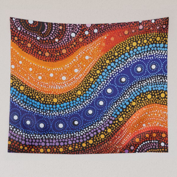 Item preview, Aboriginal Inspired Dot Art - Indigenous designed and sold by GrinGalore.