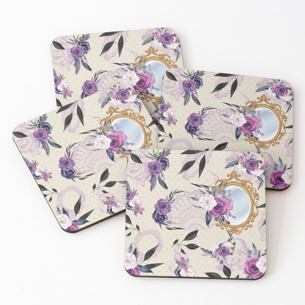 Item preview, Rococo Era Florals designed and sold by TurquoiseBird.