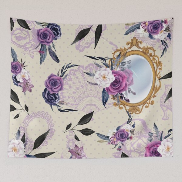 Item preview, Rococo Era Florals designed and sold by TurquoiseBird.