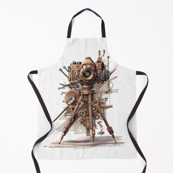 Item preview, Vintage Camera on Tripod Art Print designed and sold by drawbey.
