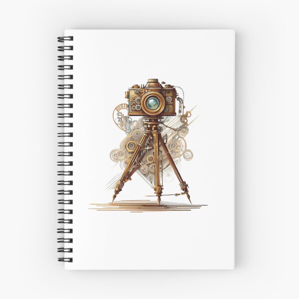Item preview, Vintage Camera on Tripod Art Print designed and sold by drawbey.