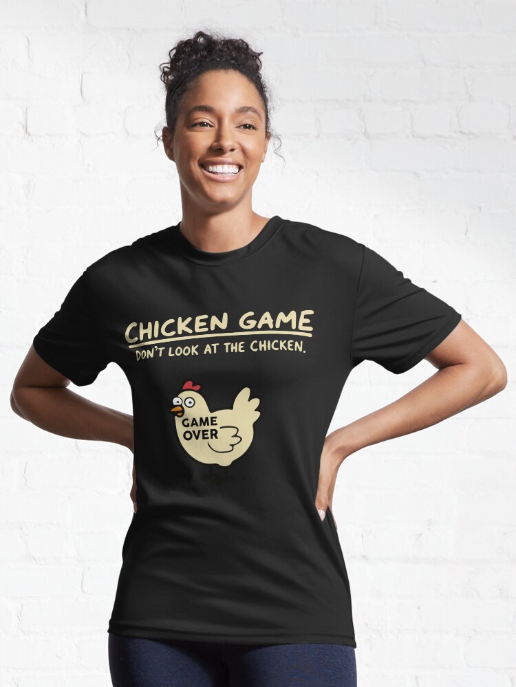 Thumbnail 6 von 7, Funktionsshirt, Hühnerspiel - Schau nicht auf das Huhn designt und verkauft von EderParker.