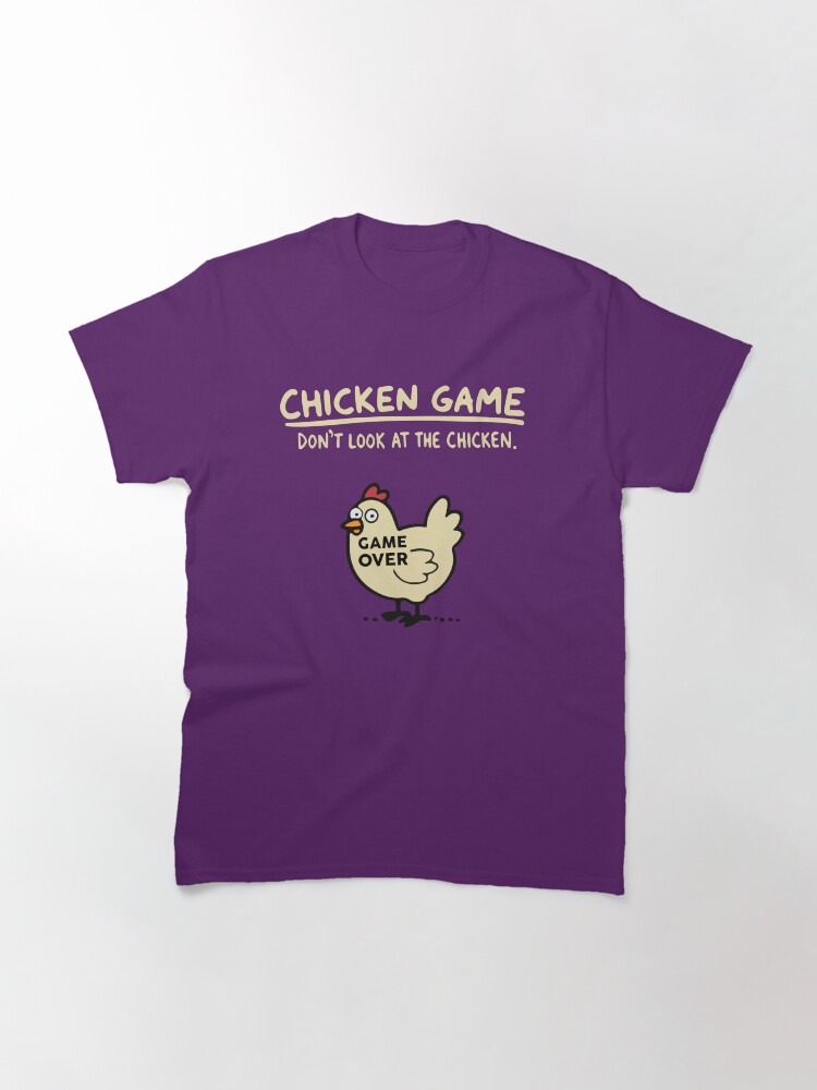 Thumbnail 3 von 7, Classic T-Shirt, Hühnerspiel - Schau nicht auf das Huhn designt und verkauft von EderParker.