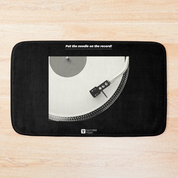 Item preview, Put the Needle on the Record" Poster – Perfect for DJs and Vinyl Record Lovers designed and sold by paulo silveira.