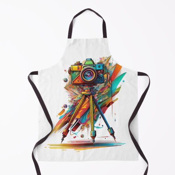 Item preview, Vintage Camera on Tripod Art Print designed and sold by drawbey.