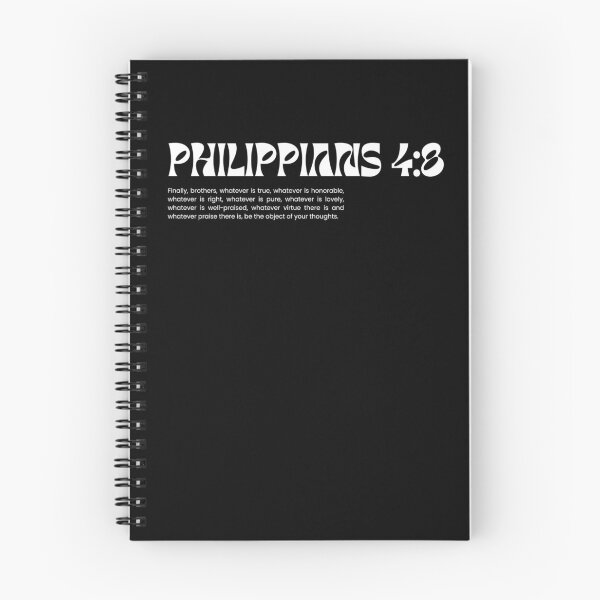Item preview, Philippians 4:8_Bible Quotes designed and sold by QuotifBible.