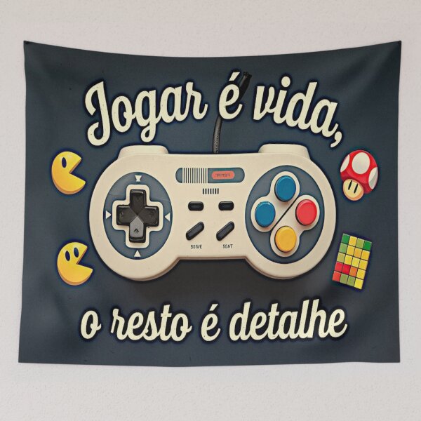 Item preview, Jogar é Vida, o Resto é Detalhe designed and sold by geartes.