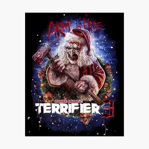 Item preview, Terrifier 3 Art The Clown Movie designed and sold by MarkGreenawalt.