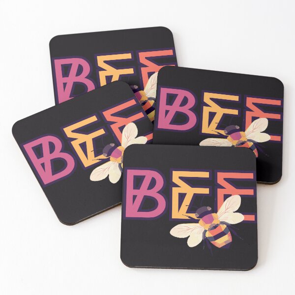 Item preview, Honey Bee - Pastel & Geometric Retro Typography designed and sold by TuncGK.