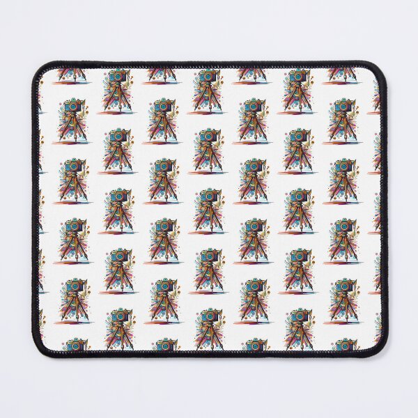 Item preview, Vintage Camera on Tripod Art Print designed and sold by drawbey.