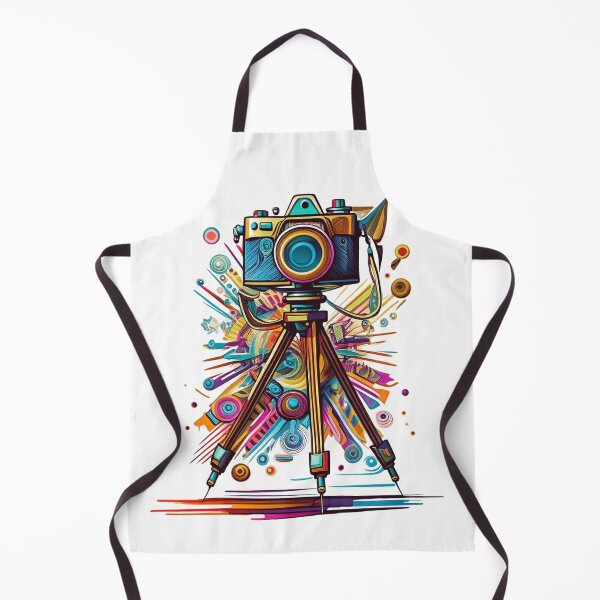 Item preview, Vintage Camera on Tripod Art Print designed and sold by drawbey.