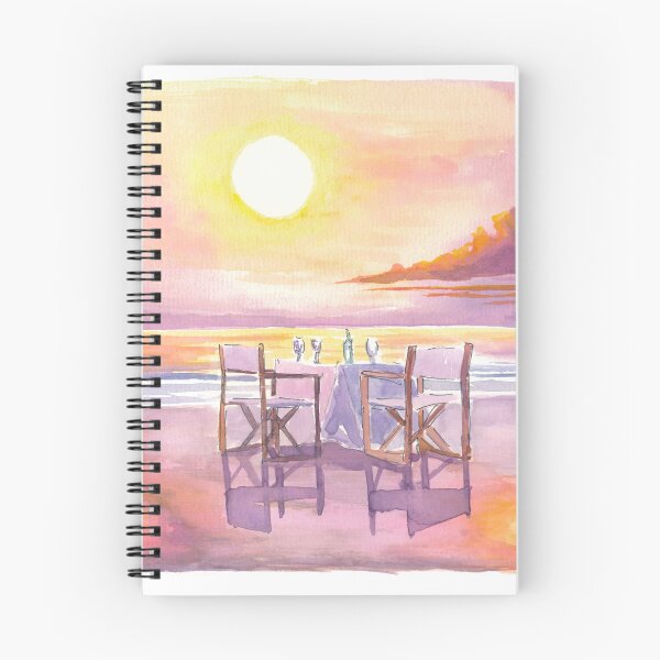 Item preview, Romantic Sunset Dinner at the Serene Beach. designed and sold by artshop77.