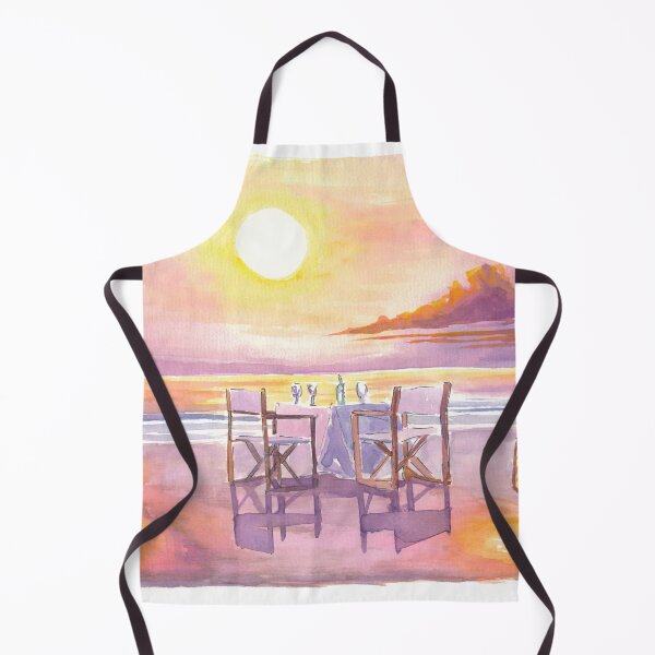 Item preview, Romantic Sunset Dinner at the Serene Beach. designed and sold by artshop77.