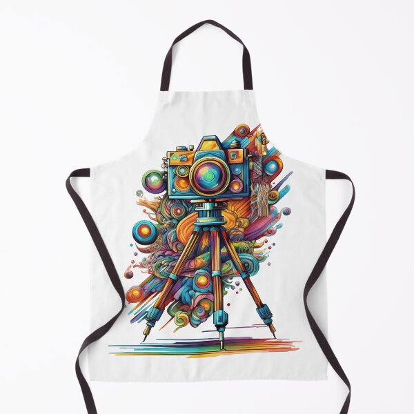 Item preview, Vintage Camera on Tripod Art Print designed and sold by drawbey.