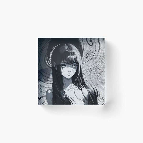 Item preview, Artwork of sad anime girl, crying girl designed and sold by Stajnon.