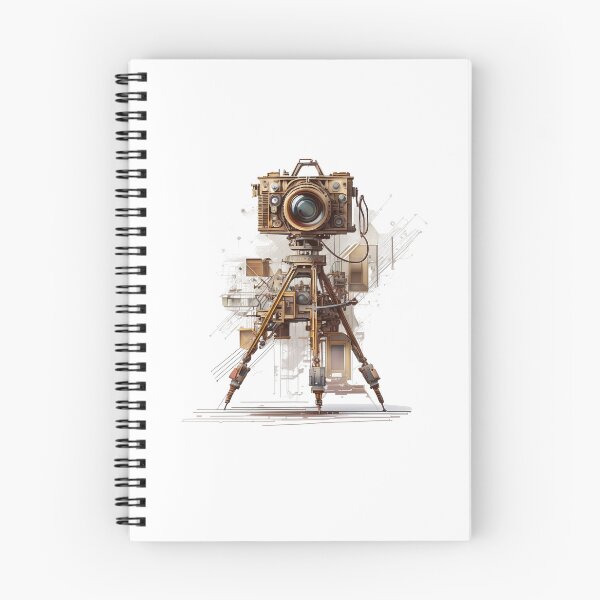 Item preview, Vintage Camera on Tripod Art Print designed and sold by drawbey.