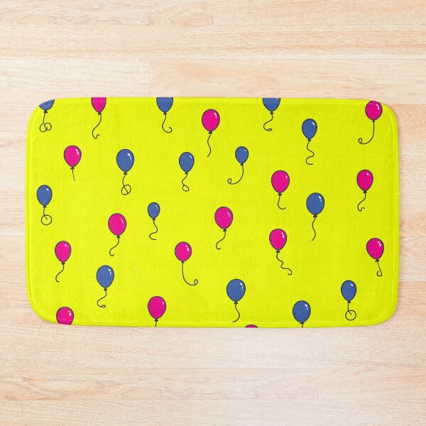 Item preview, sweet cute colorful balloons pink and blue designed and sold by e-milka.