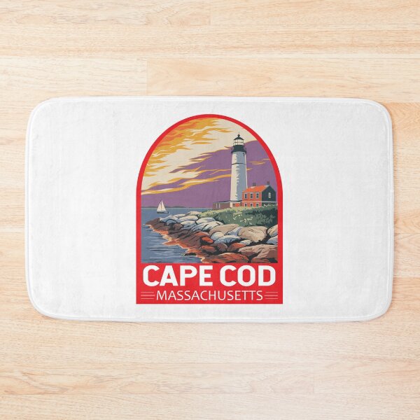 Item preview, Cape Cod Massachusetts Travel Art Emblem designed and sold by KrisSidDesigns.