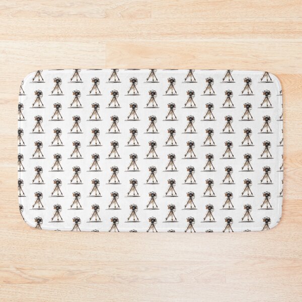 Item preview, Vintage Camera on Tripod Art Print designed and sold by drawbey.