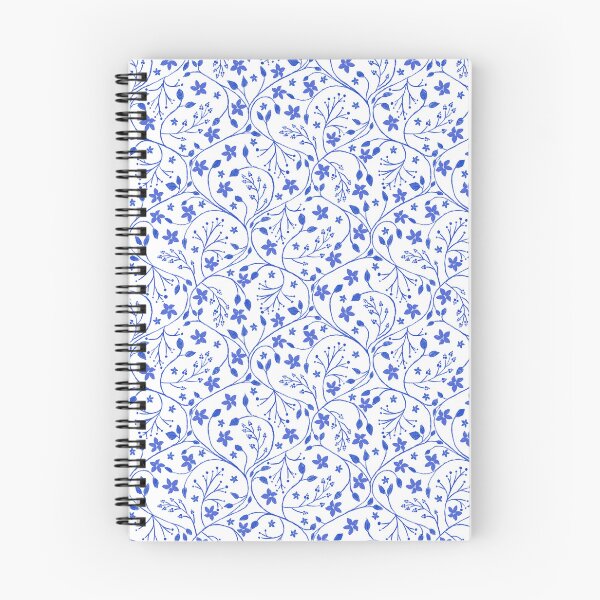 Item preview, Trellis in Blue on White designed and sold by KoukaDesigns by Ali Sale.