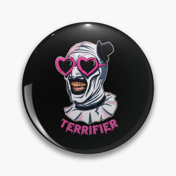 Item preview, Terrifier Art The Clown Heart Glasses designed and sold by MarkGreenawalt.