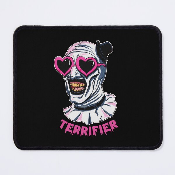 Item preview, Terrifier Art The Clown Heart Glasses designed and sold by MarkGreenawalt.