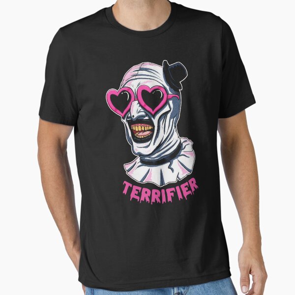 Item preview, Terrifier Art The Clown Heart Glasses designed and sold by MarkGreenawalt.
