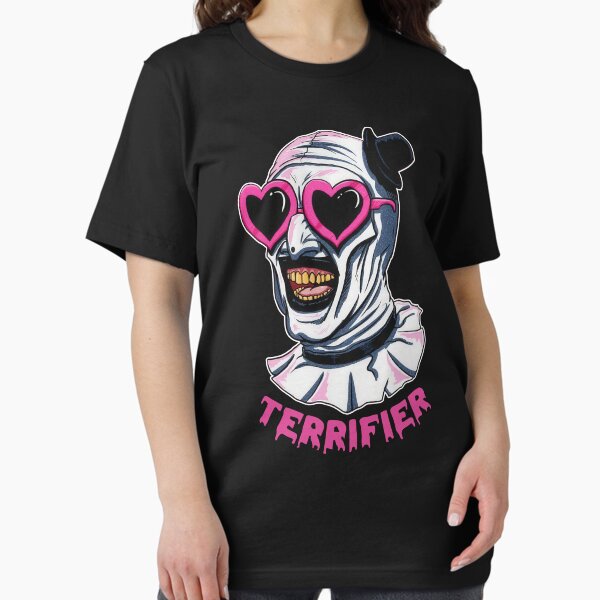 Item preview, Terrifier Art The Clown Heart Glasses designed and sold by MarkGreenawalt.