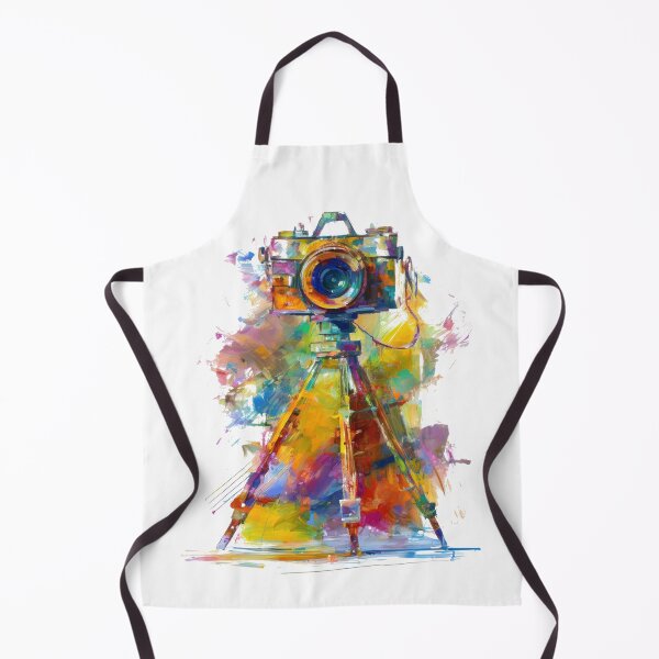 Item preview, Vintage Camera on Tripod Art Print designed and sold by drawbey.
