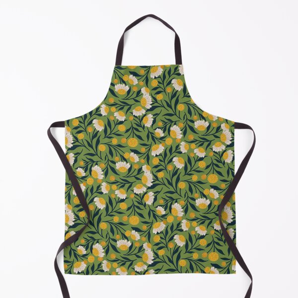 Item preview, Daisies and Dots on Bright Green designed and sold by KoukaDesigns by Ali Sale.