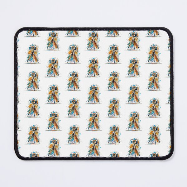 Item preview, Vintage Camera on Tripod Art Print designed and sold by drawbey.