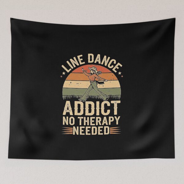 Item preview, Line Dance Addict - Fun and Unique Gift for Dance Enthusiasts and Family designed and sold by love3617.