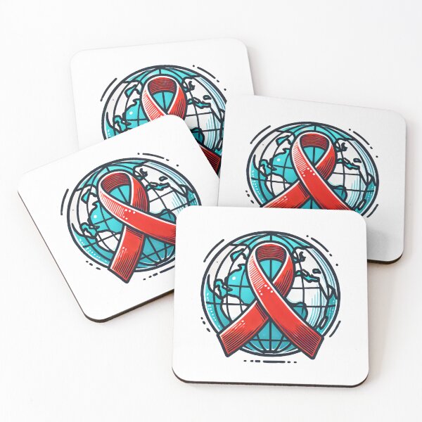 Item preview, Global Red Ribbon – International Awareness for Red Ribbon Week designed and sold by Pattamo1.