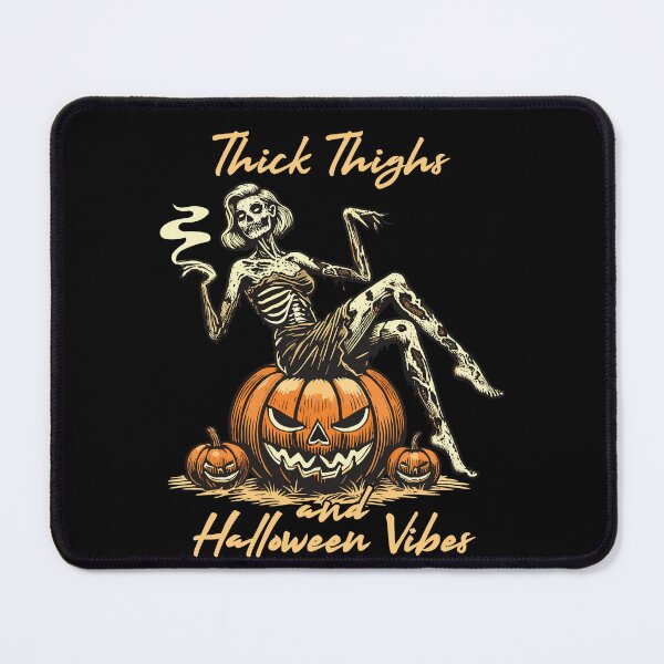 Item preview, Thick Thighs And Halloween Vibes Fun designed and sold by LuminOrb.