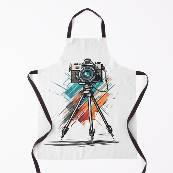 Item preview, Vintage Camera on Tripod Art Print designed and sold by drawbey.