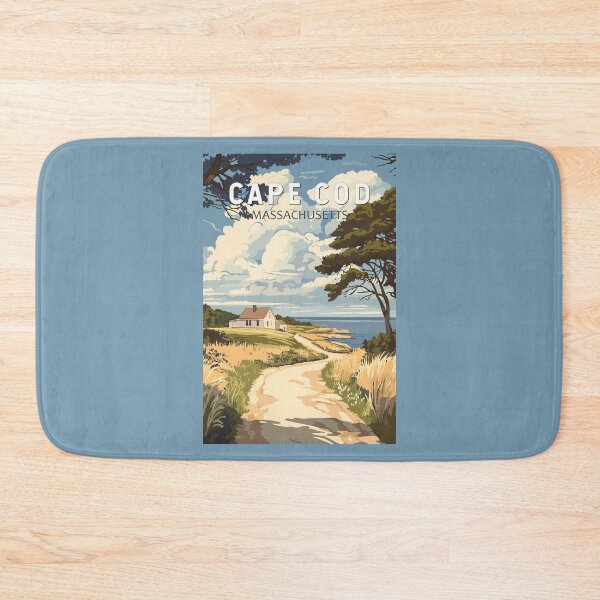 Item preview, Cape Cod Massachusetts Travel Art Vintage designed and sold by KrisSidDesigns.