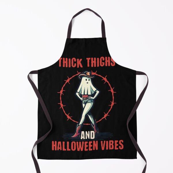Item preview, Thick Thighs and Fun Halloween Vibes designed and sold by LuminOrb.