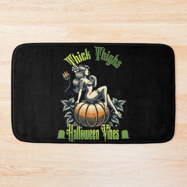 Item preview, Thick Thighs Halloween Vibes Fun designed and sold by LuminOrb.