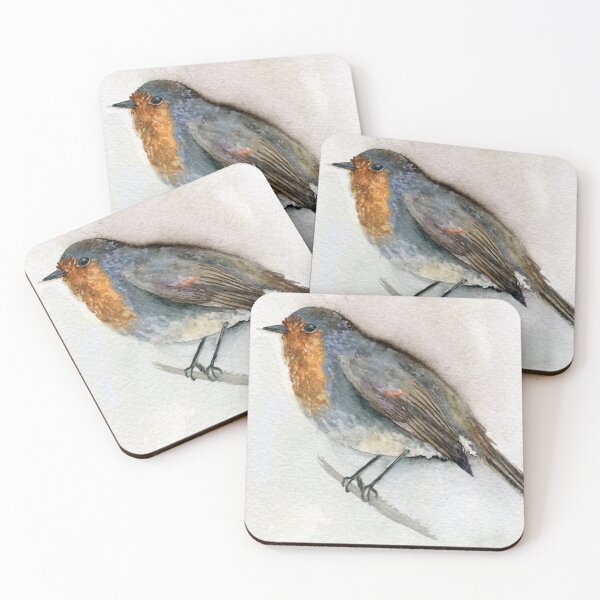 Item preview, Christmas Robin designed and sold by Claire Harrison Art.