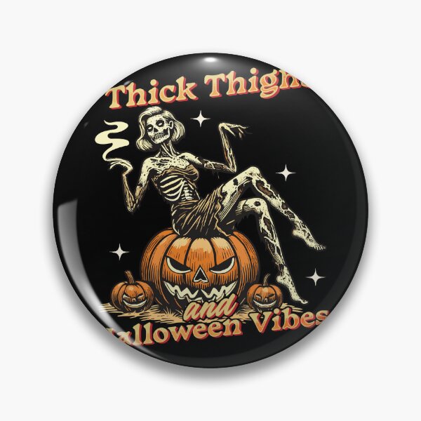 Item preview, Thick Thighs And Halloween Vibes Fun Halloween designed and sold by LuminOrb.