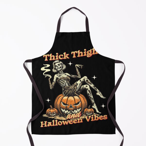 Item preview, Thick Thighs And Halloween Vibes Fun Halloween designed and sold by LuminOrb.