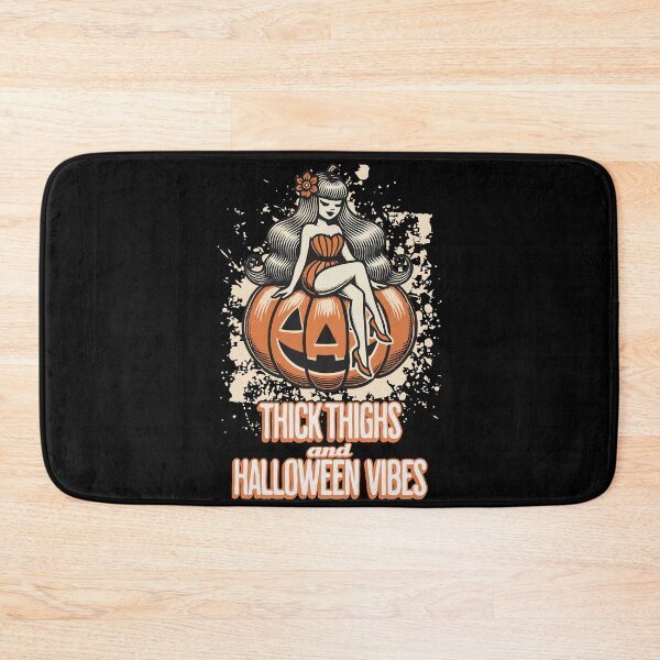 Item preview, Thick Thighs and Halloween Vibes Fun designed and sold by LuminOrb.