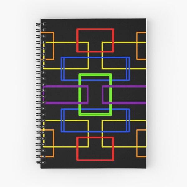 Item preview, Rainbow colors geometric shapes  designed and sold by Stefrait-7.