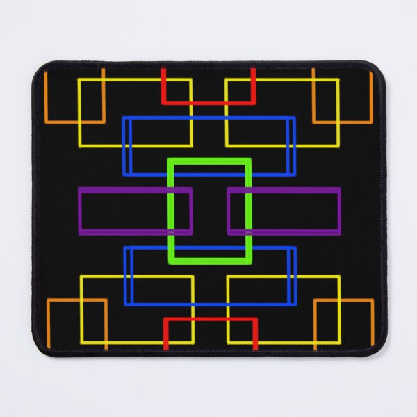Item preview, Rainbow colors geometric shapes  designed and sold by Stefrait-7.