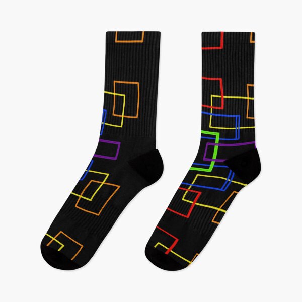Item preview, Rainbow colors geometric shapes  designed and sold by Stefrait-7.