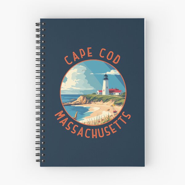 Item preview, Cape Cod Massachusetts Retro Distressed Circle designed and sold by KrisSidDesigns.