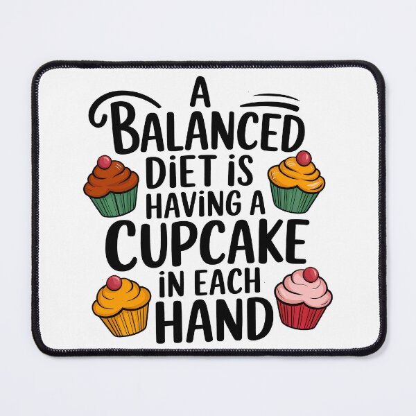 Item preview, A Cupcake In Each Hand designed and sold by Angry Swan Designs.