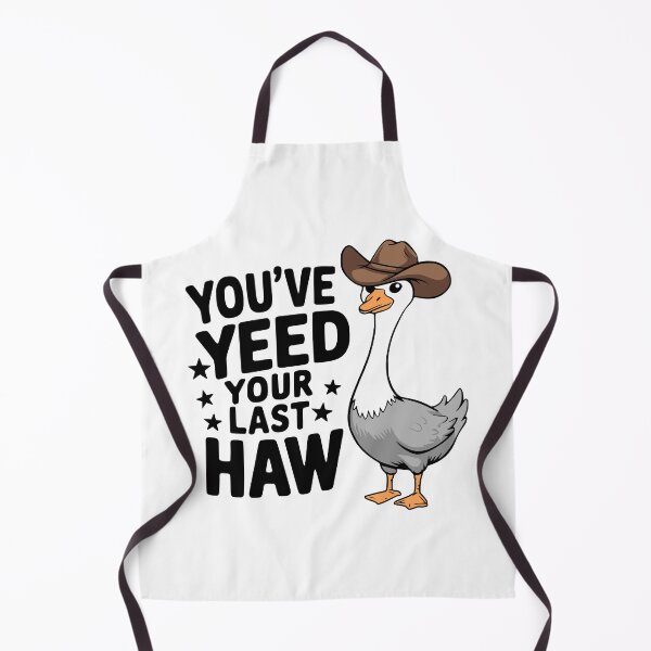 Item preview, You've Yeed Your Last Haw! Cute Cowboy Goose designed and sold by PMCreative.